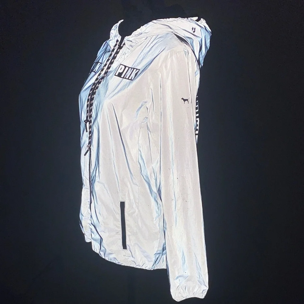 PINK Victoria's Secret Limited Edition Release 002 Reflective Jacket Size XS / S - Picture 4 of 16